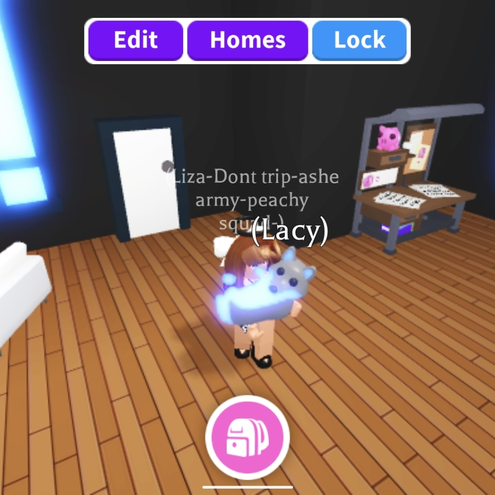 ROBLOX Blue NEON Wolf